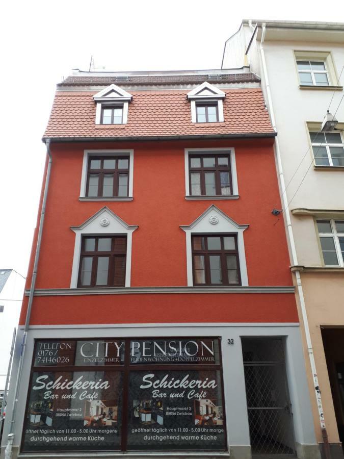 City Pension Zwickau Buitenkant foto
